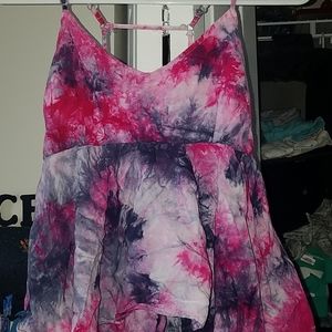 Planet Gold Tye Dye TankTop